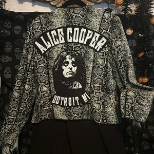 ON HOLD 🌟# 88  Alice Cooper refashioned jacket